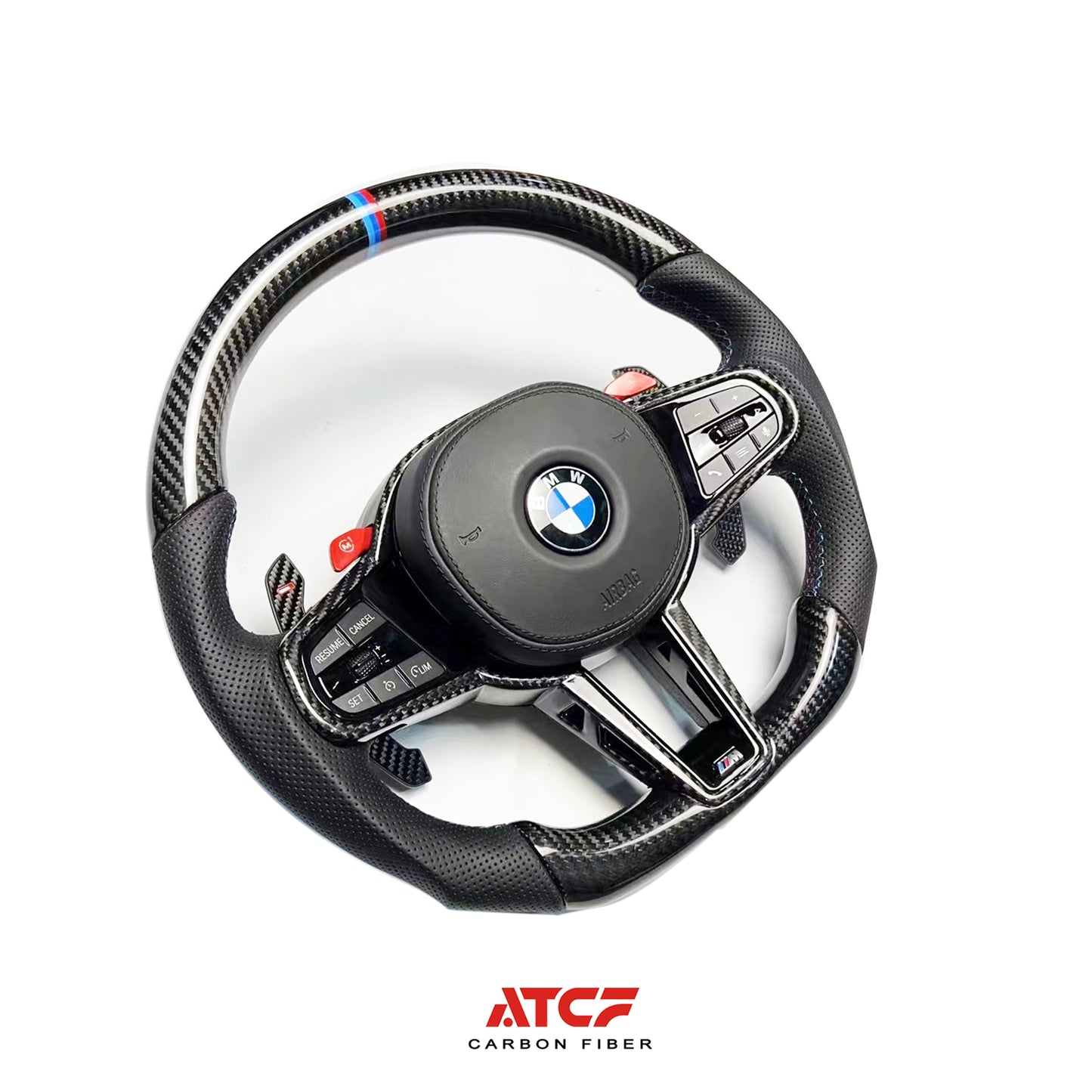 Volante in fibra di carbonio BMW G80/G81/G82/G83/87 G20 G30 Nuovo stile CS