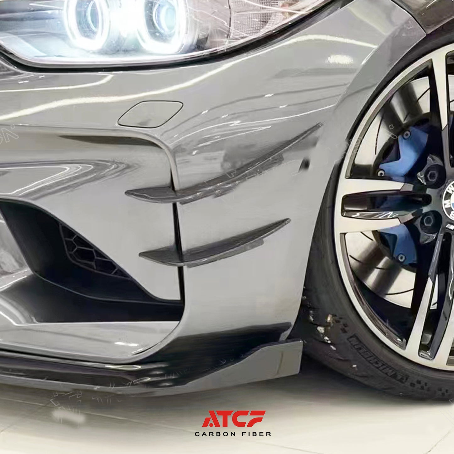 Angoli anteriori in fibra di carbonio per BMW F87