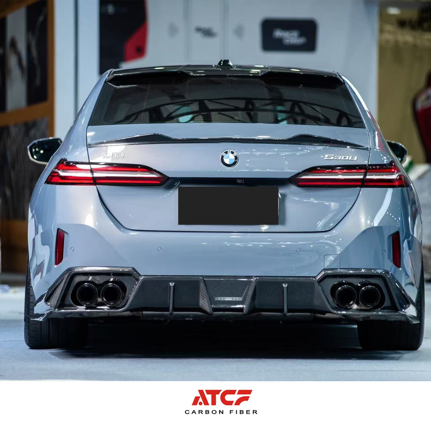 Diffusore in fibra di carbonio per BMW Serie 5 G68