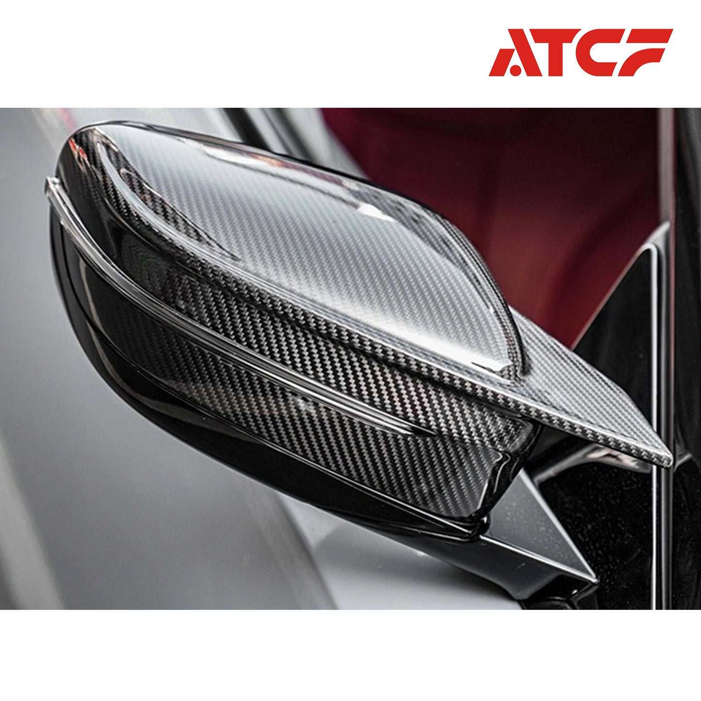 Calotte degli specchietti retrovisori in fibra di carbonio stile M per BMW G42