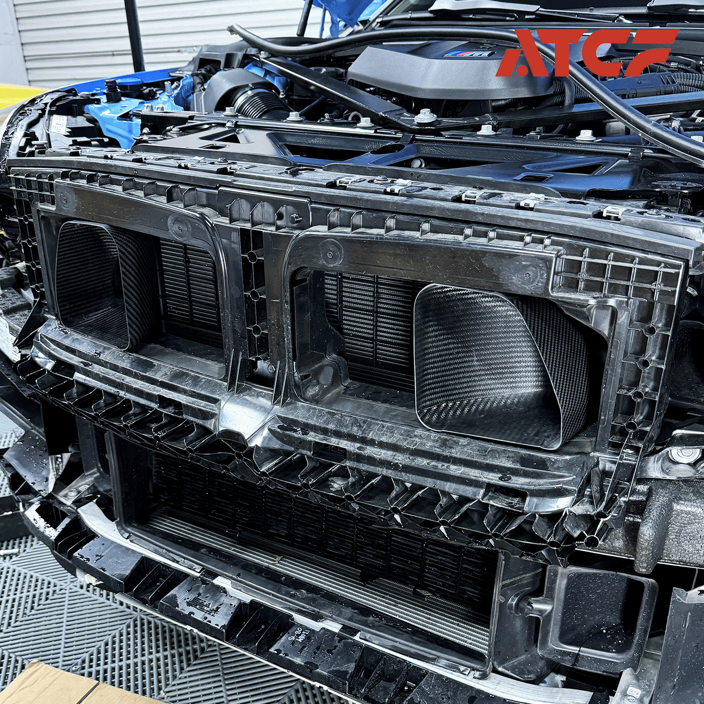 Set di prese d'aria in fibra di carbonio per BMW G80/G81/G82/G83