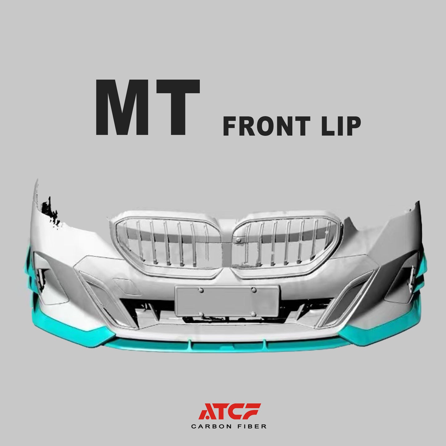 Spoiler anteriore in fibra di carbonio MT per BMW Serie 5 G68