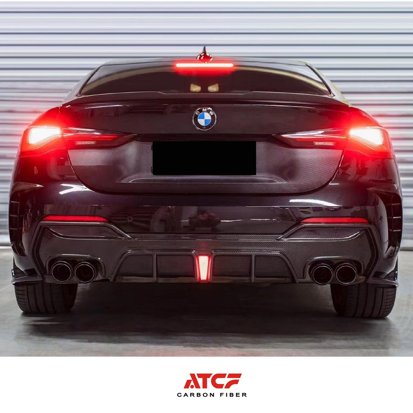 Diffusore in fibra di carbonio per BMW G22 G23