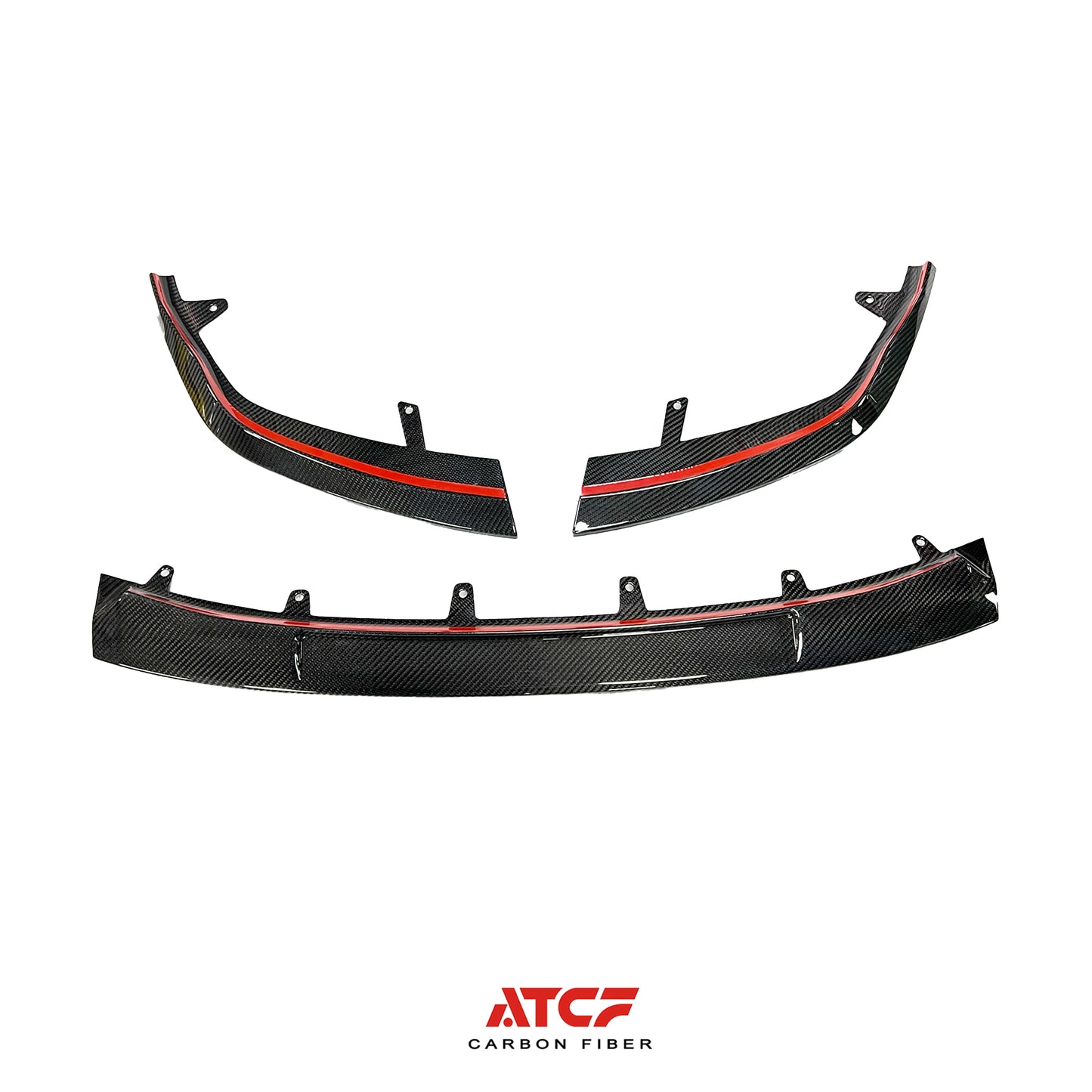 Spoiler anteriore in fibra di carbonio AT V1 per BMW G87 M2