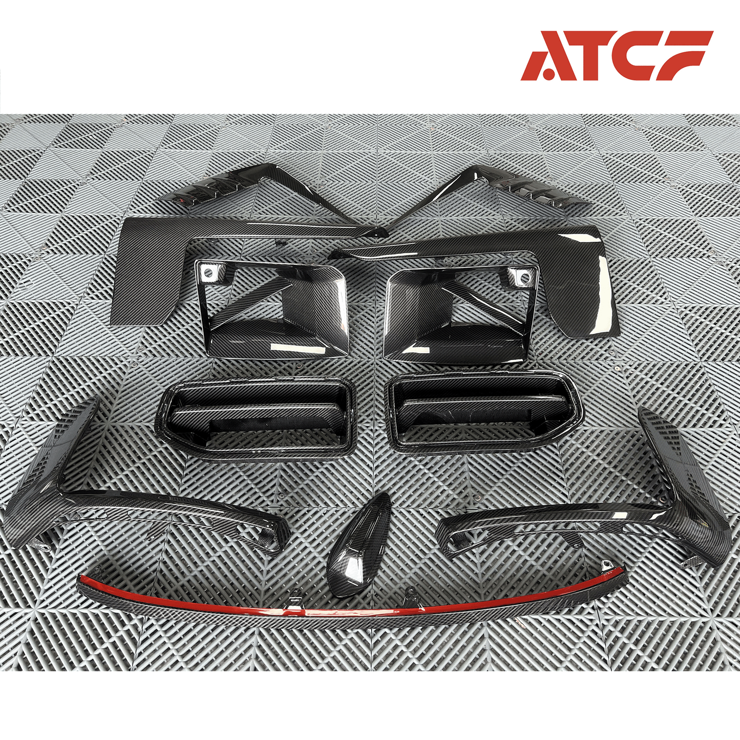Spoiler anteriore in fibra di carbonio MP per BMW G87 M2