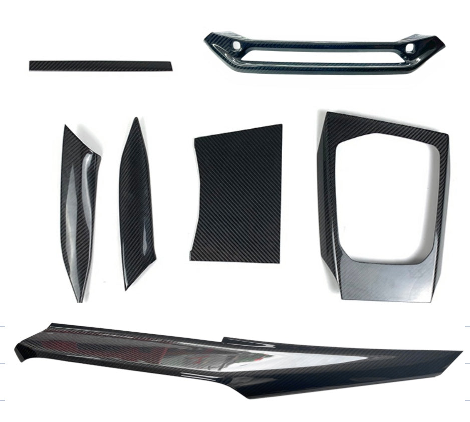 BMW G20 G22 LCI Carbon Fiber Interior Trim