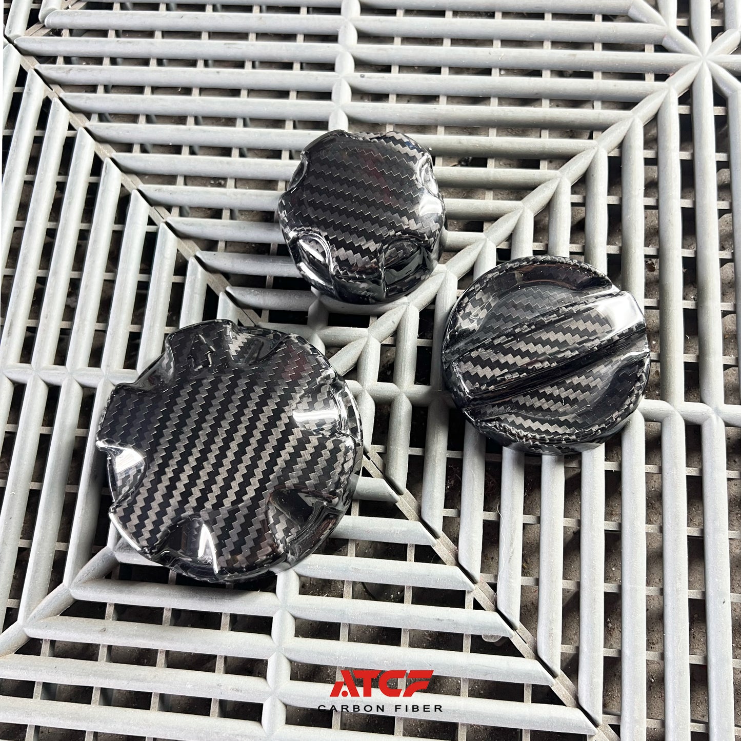 BMW G80 G82 G87 X3M X4M Set di tappi per vano motore in fibra di carbonio