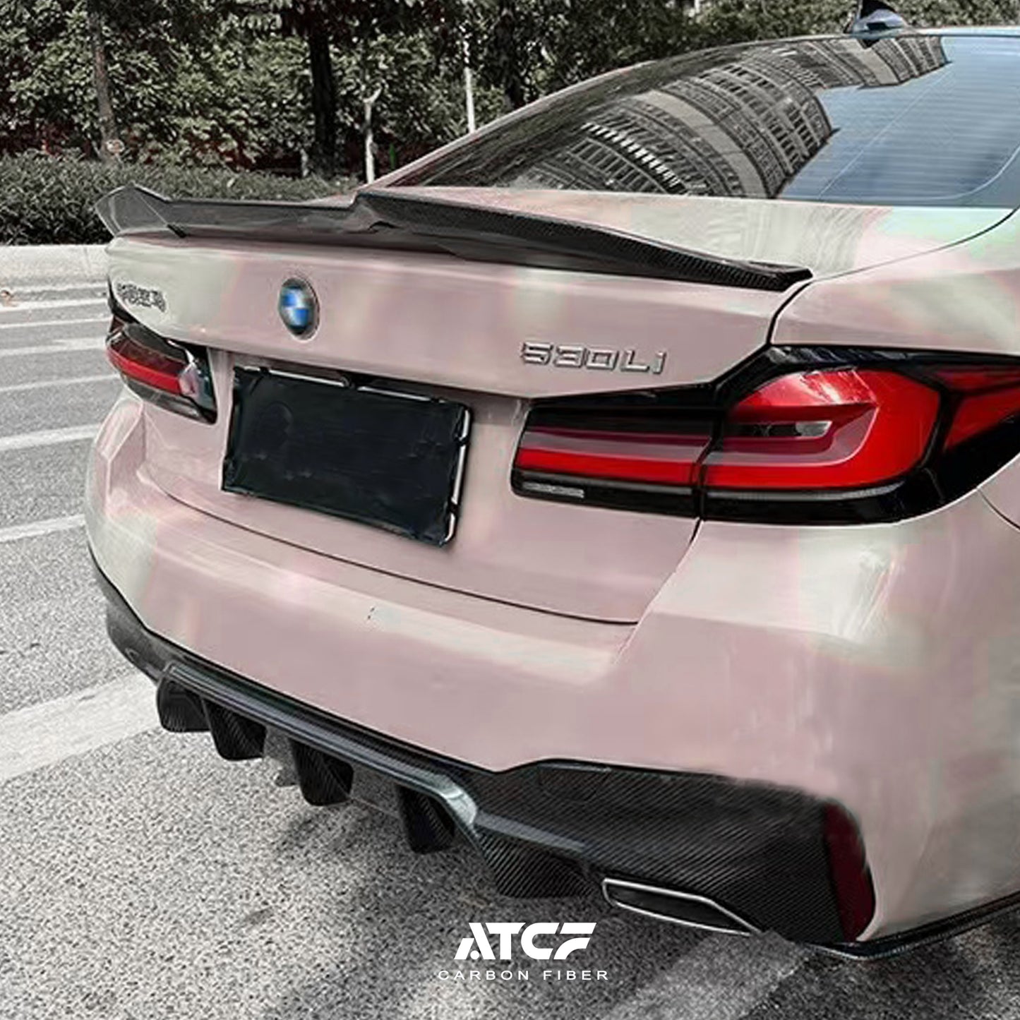 Spoiler PSM in fibra di carbonio per BMW F90 M5 / G30 G38 / nuova serie 5