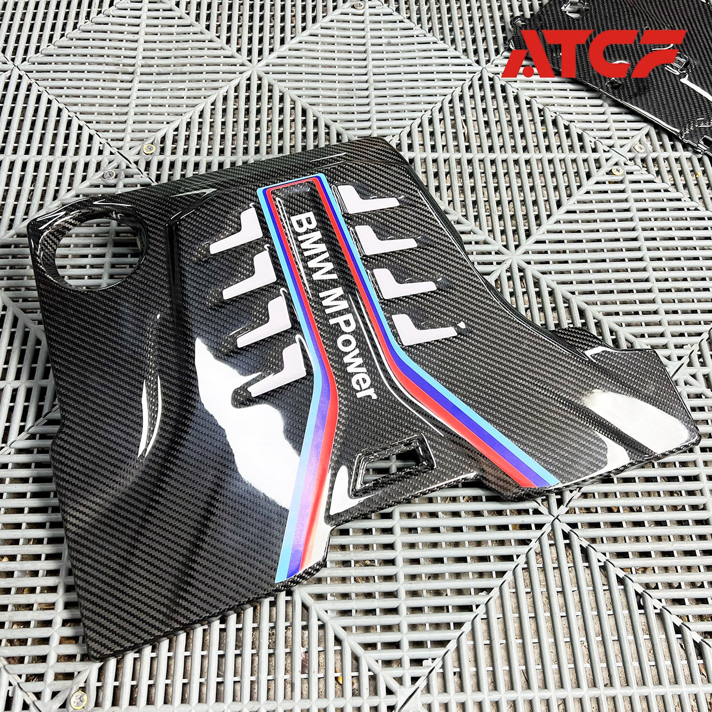 Copertura motore in fibra di carbonio BMW F90 M5