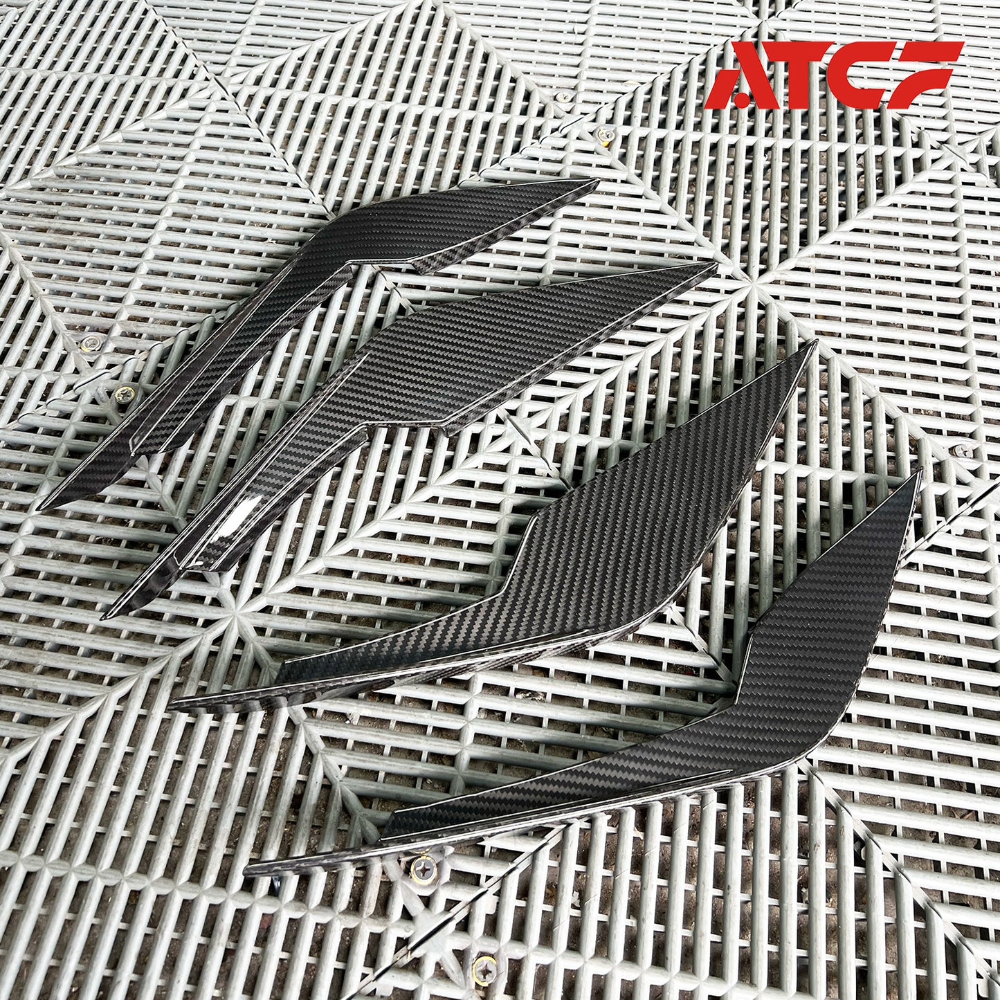 Canard anteriori in fibra di carbonio BMW G80/G81/G82/G83