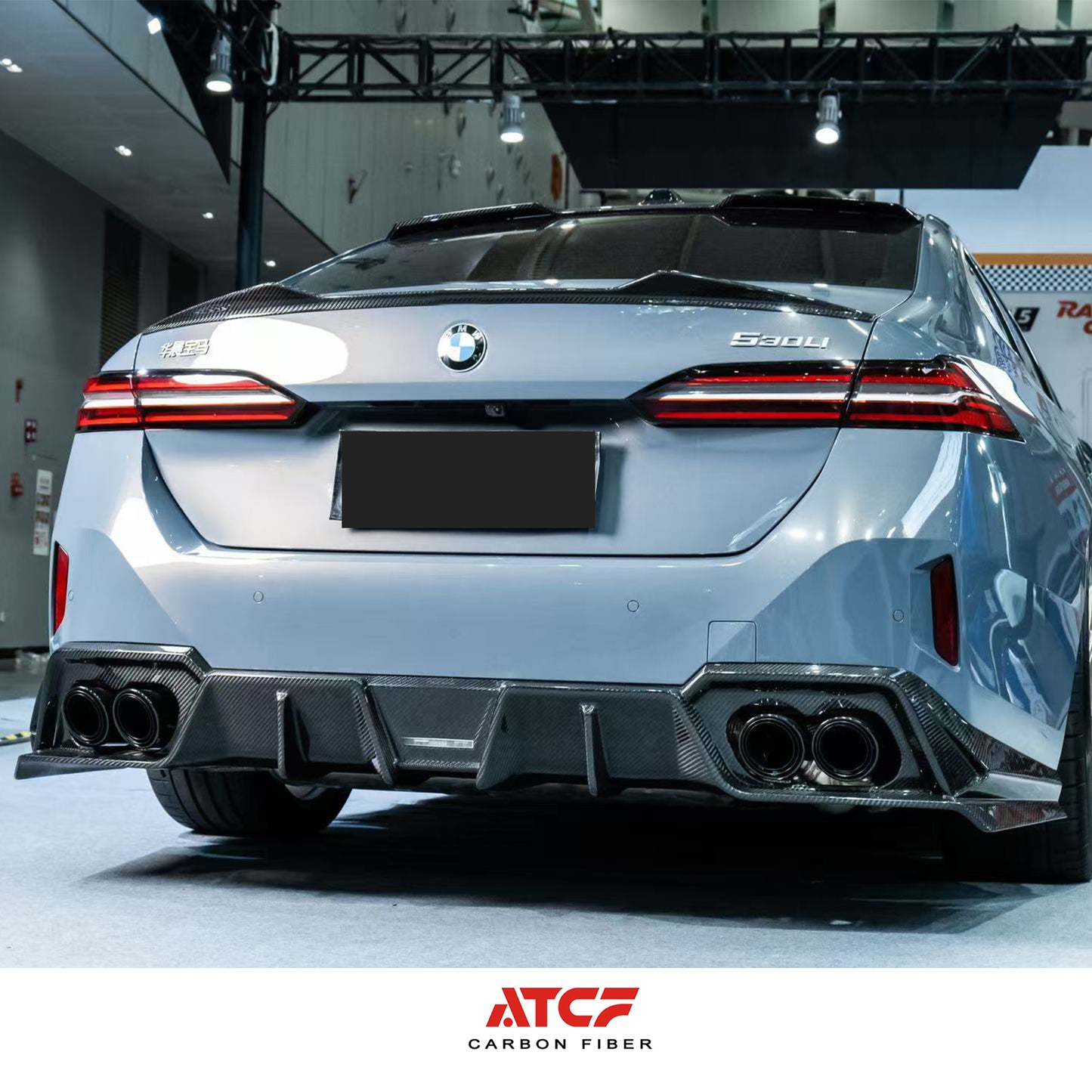 Spoiler in fibra di carbonio per BMW Serie 5 G68