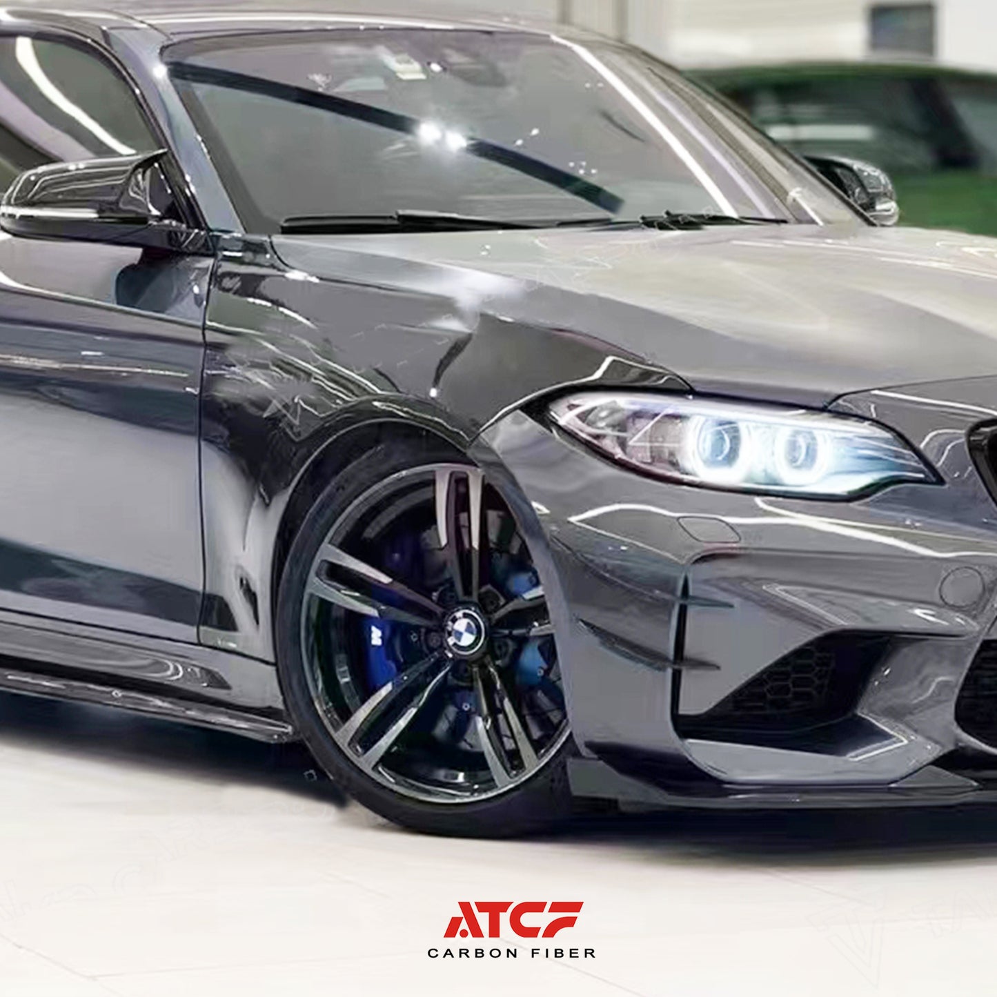 Parafanghi in fibra di carbonio per BMW F87