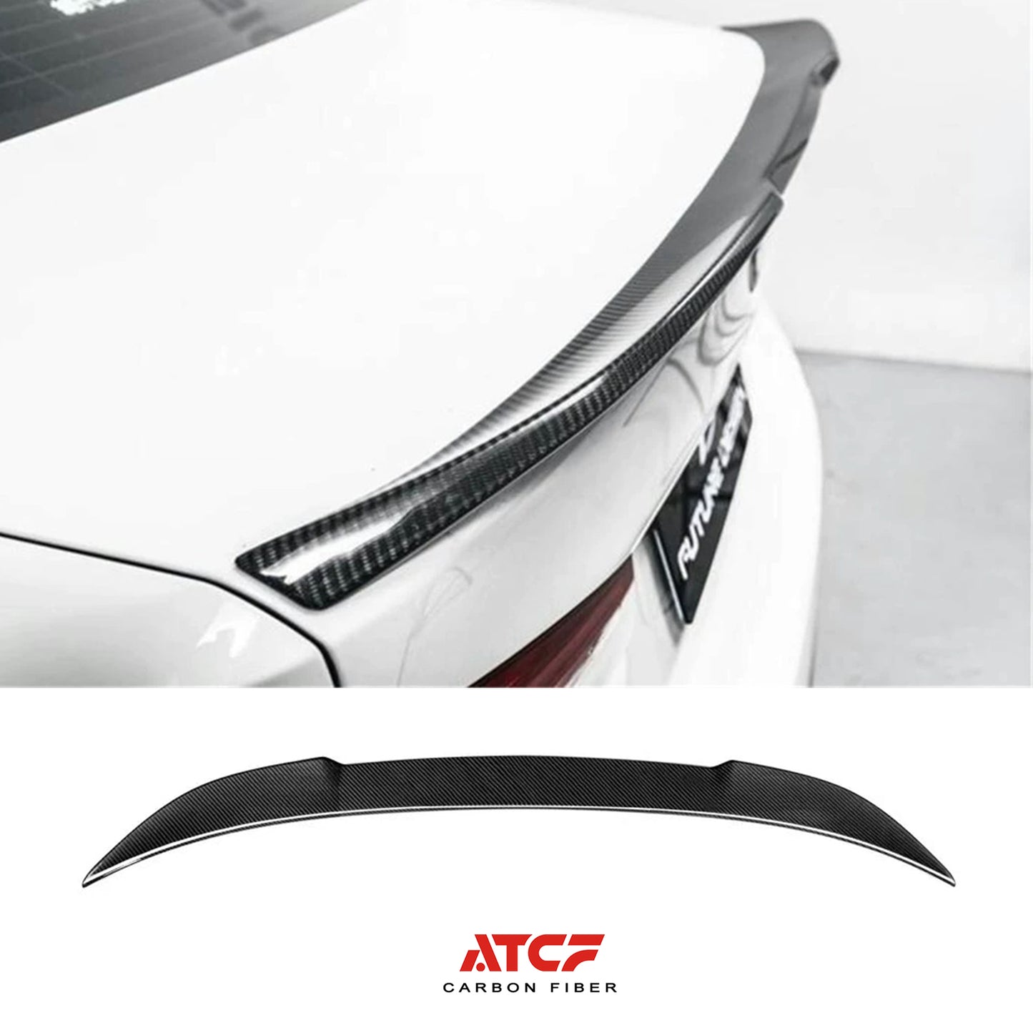 Spoiler in fibra di carbonio per BMW F90 M5 / G30 G38 / nuova serie 5