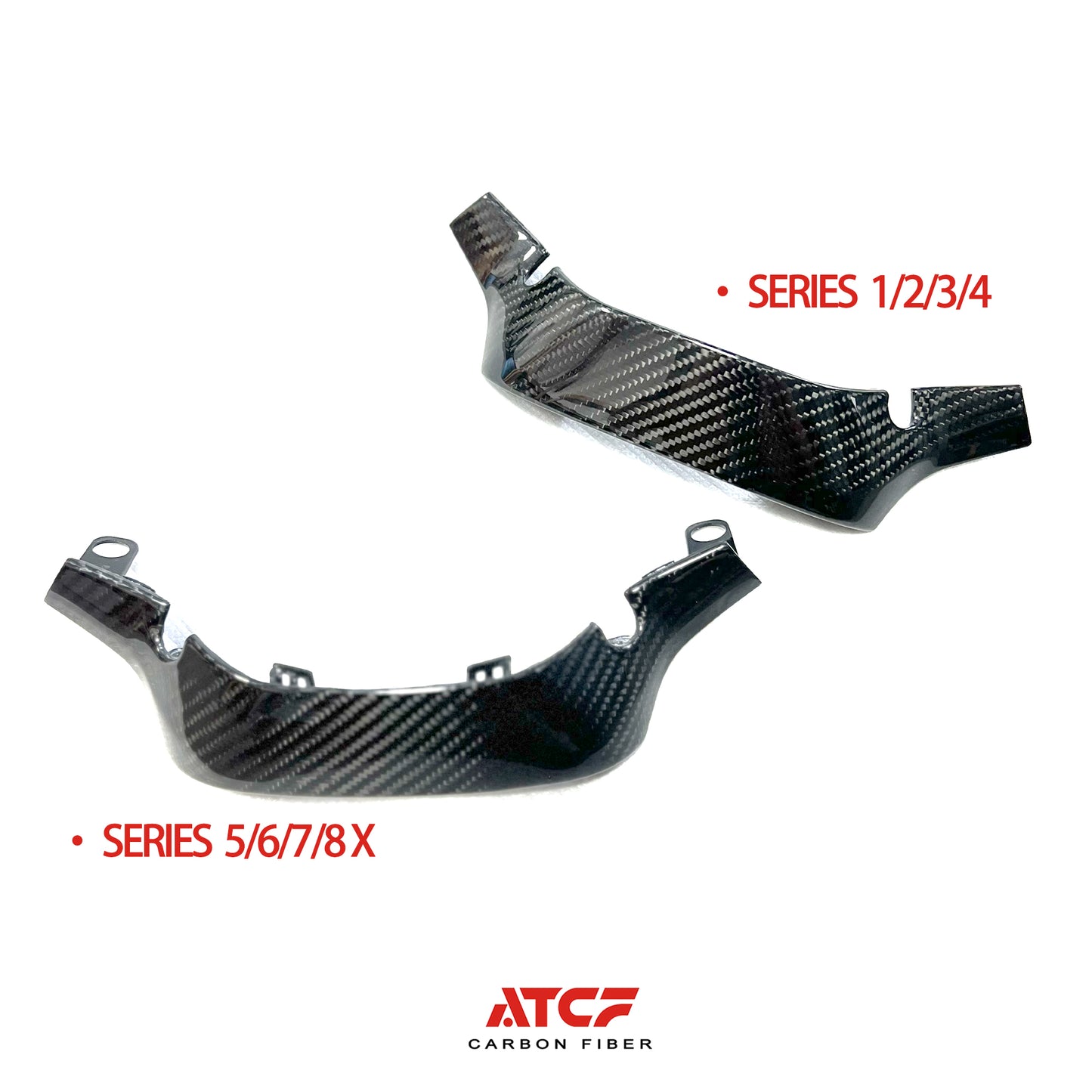 Copertura del volante in fibra di carbonio per BMW Serie 1/2/3/4/5/6/7/8 X