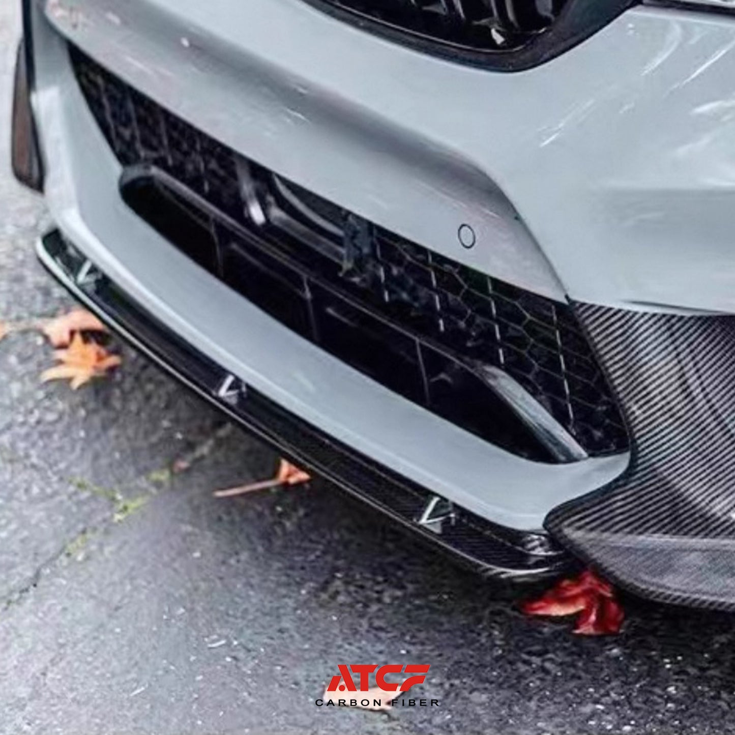 Spoiler anteriore in fibra di carbonio ST per BMW F90 M5 pre-LCI