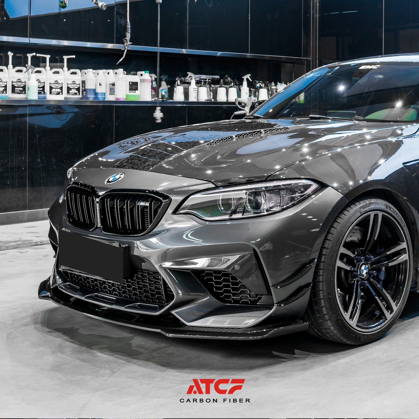 Cofano in fibra di carbonio a secco BMW F87 KB
