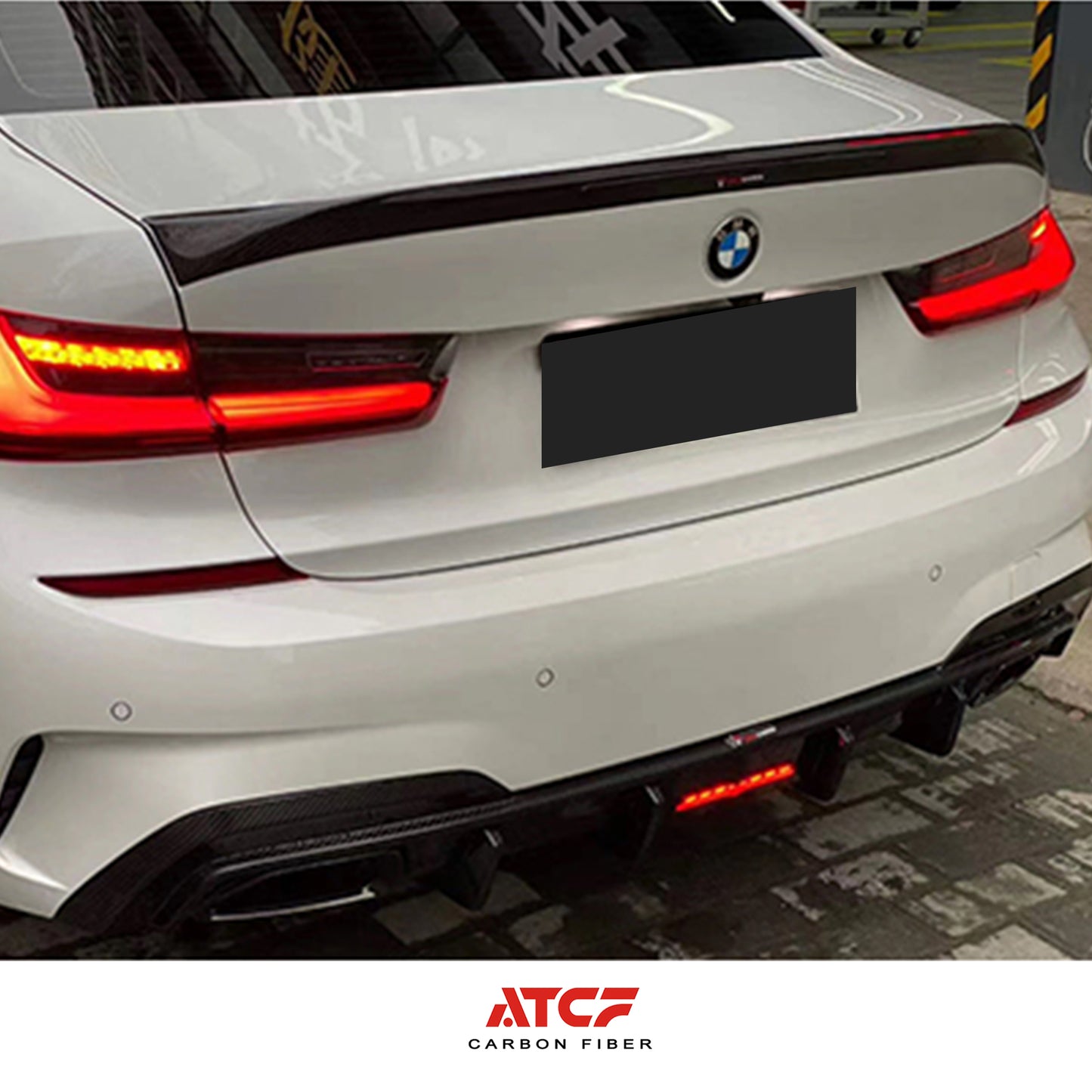 Spoiler BMW G20 Pre LCI in fibra di carbonio per Serie 3 330i M340i
