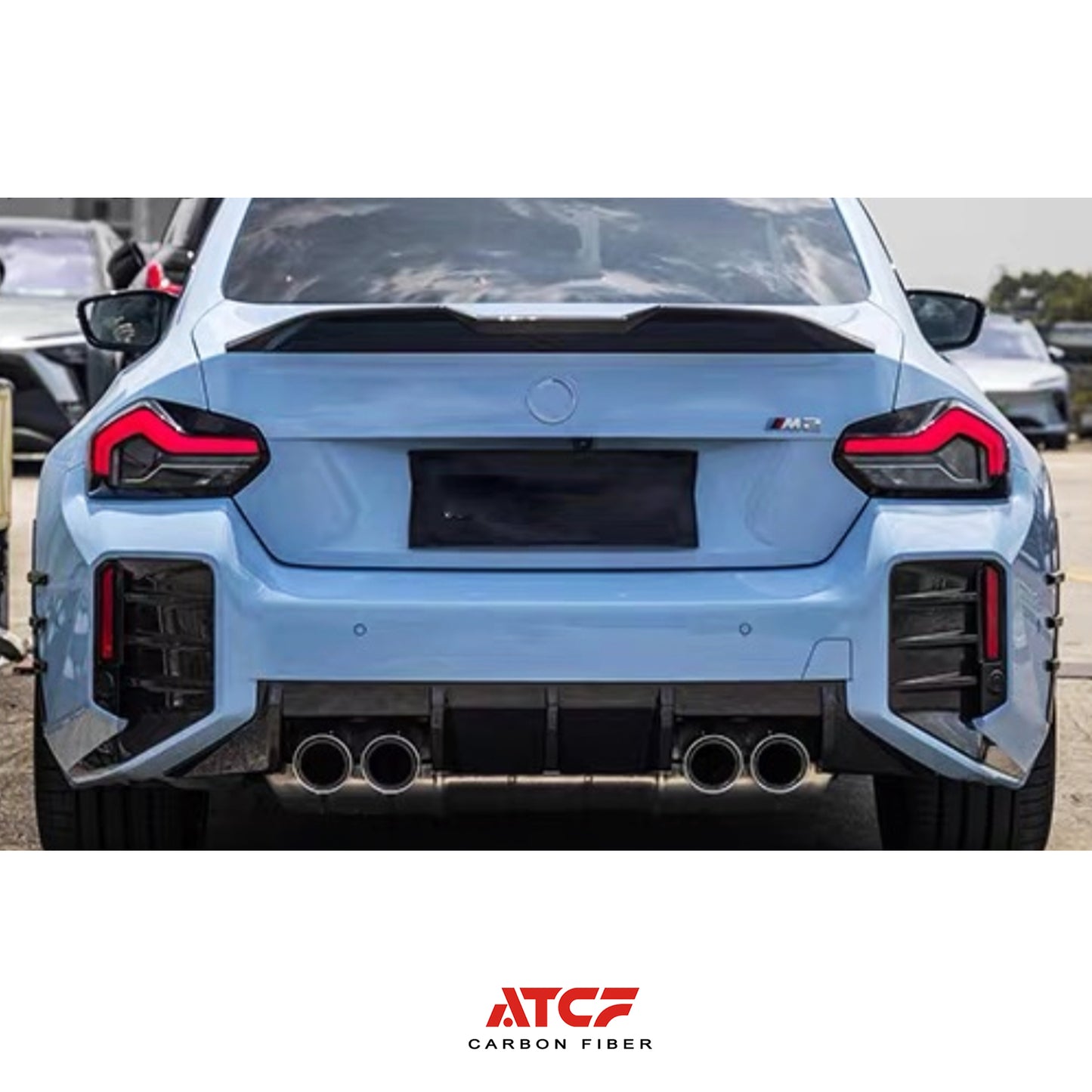 Spoiler MP in fibra di carbonio per BMW G87 M2