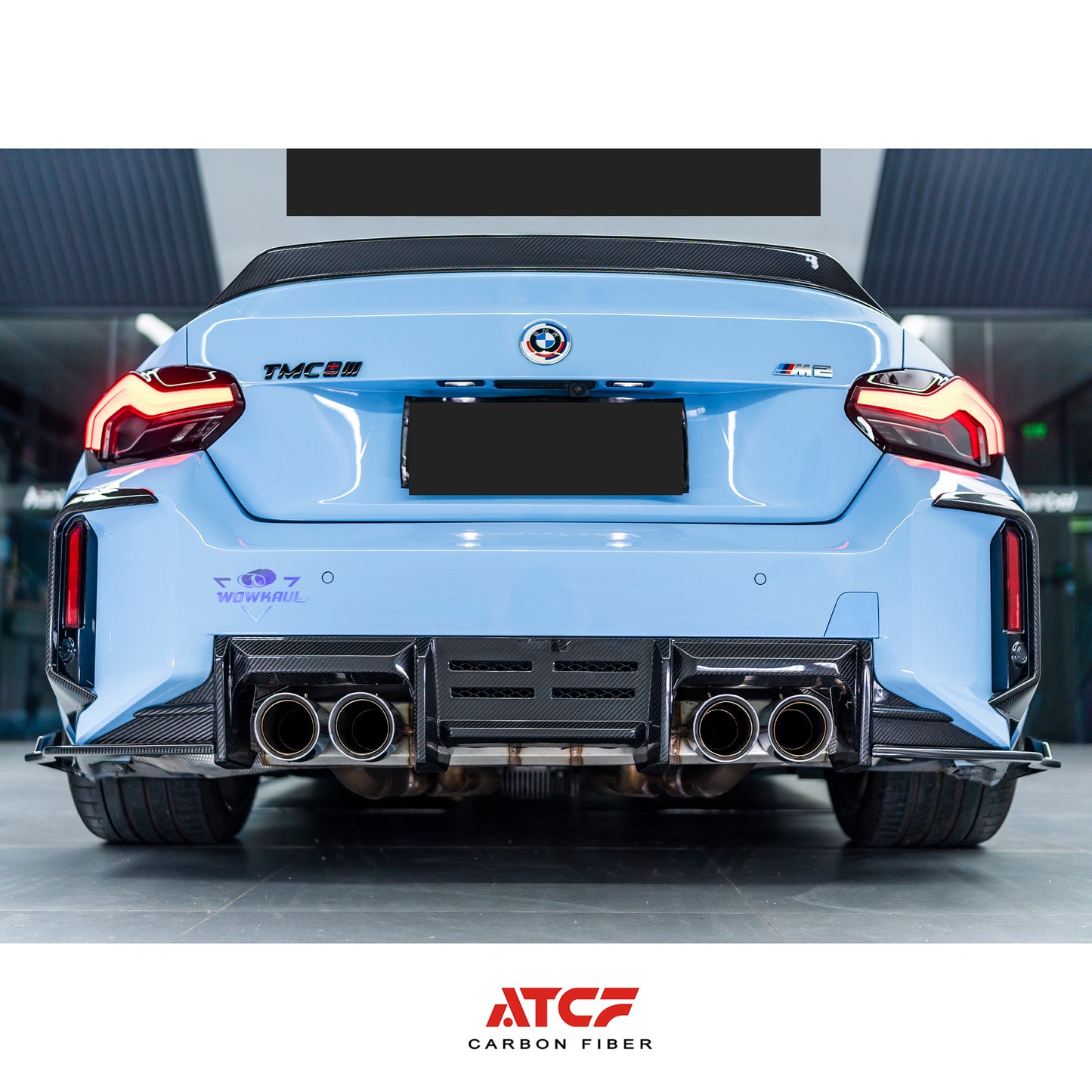 Spoiler in fibra di carbonio per BMW G87 M2