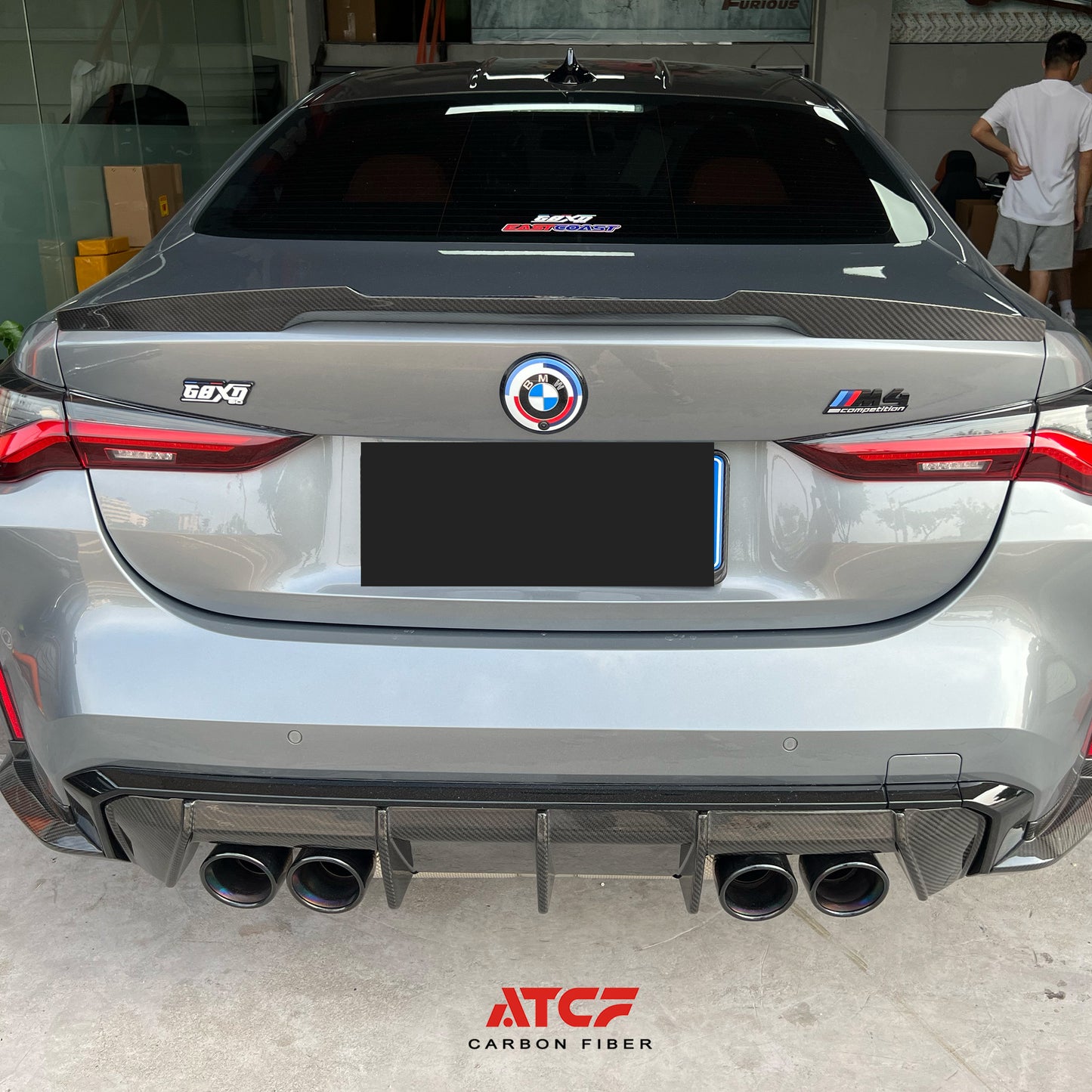 Spoiler DF in fibra di carbonio per BMW G20/G80/G82 G42