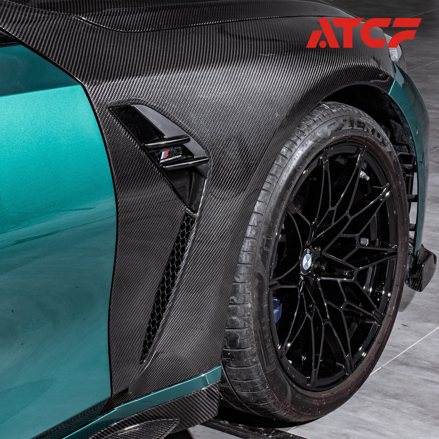 BMW G80/G81 M3 Carbon Fiber Fenders-G80 V1