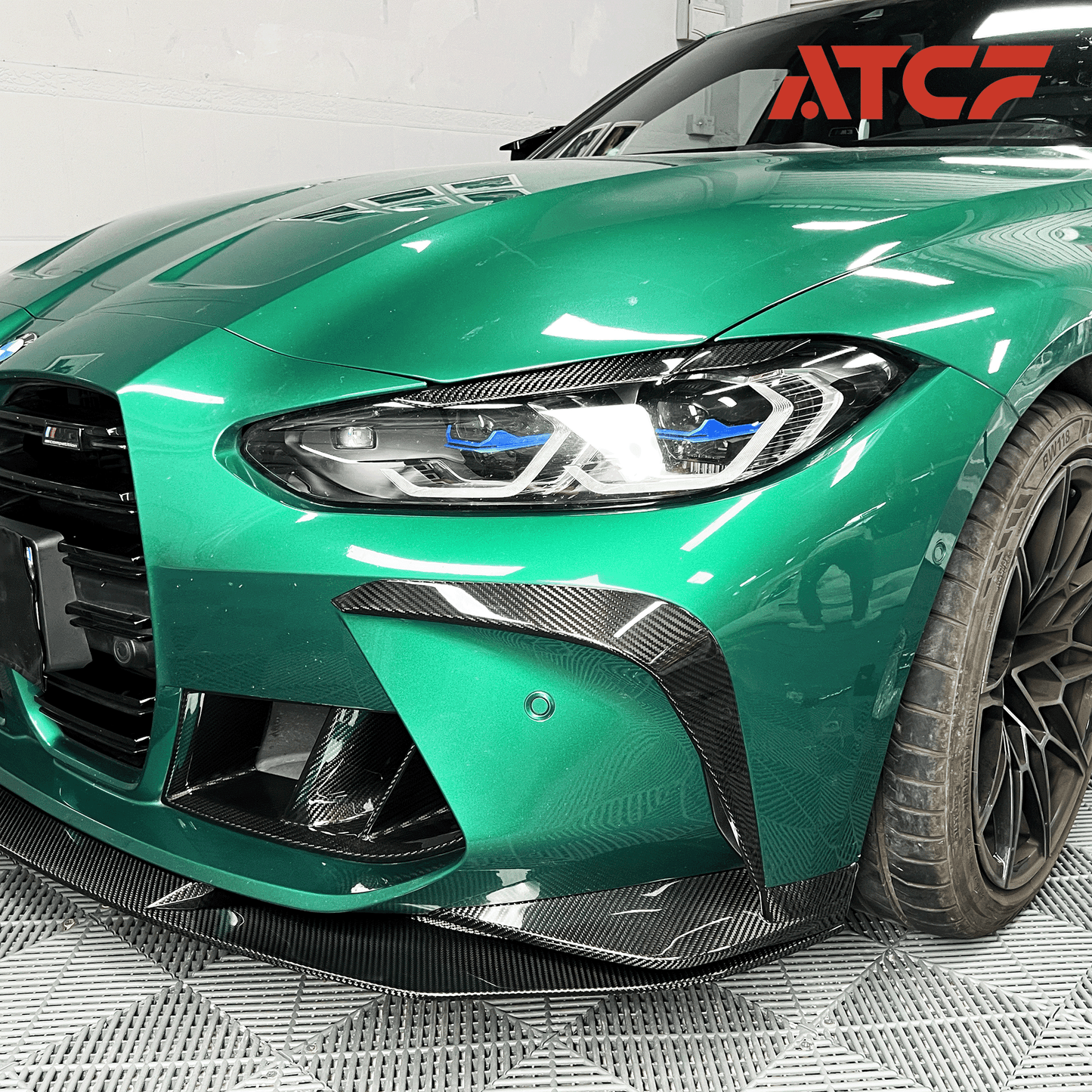 Sopracciglia in fibra di carbonio per BMW G80/G81/G82/G83