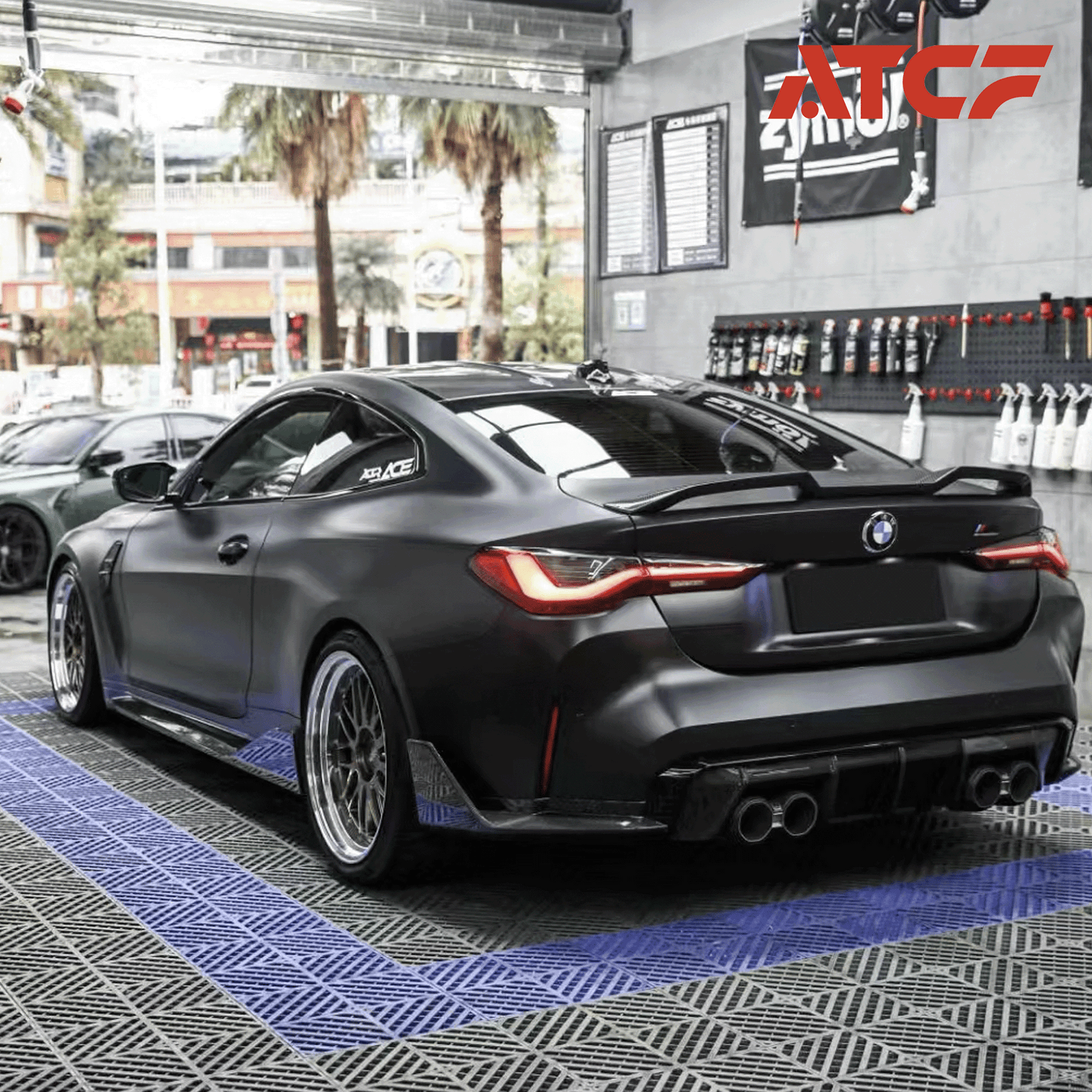Spoiler in fibra di carbonio VS per BMW G20/G80/G82
