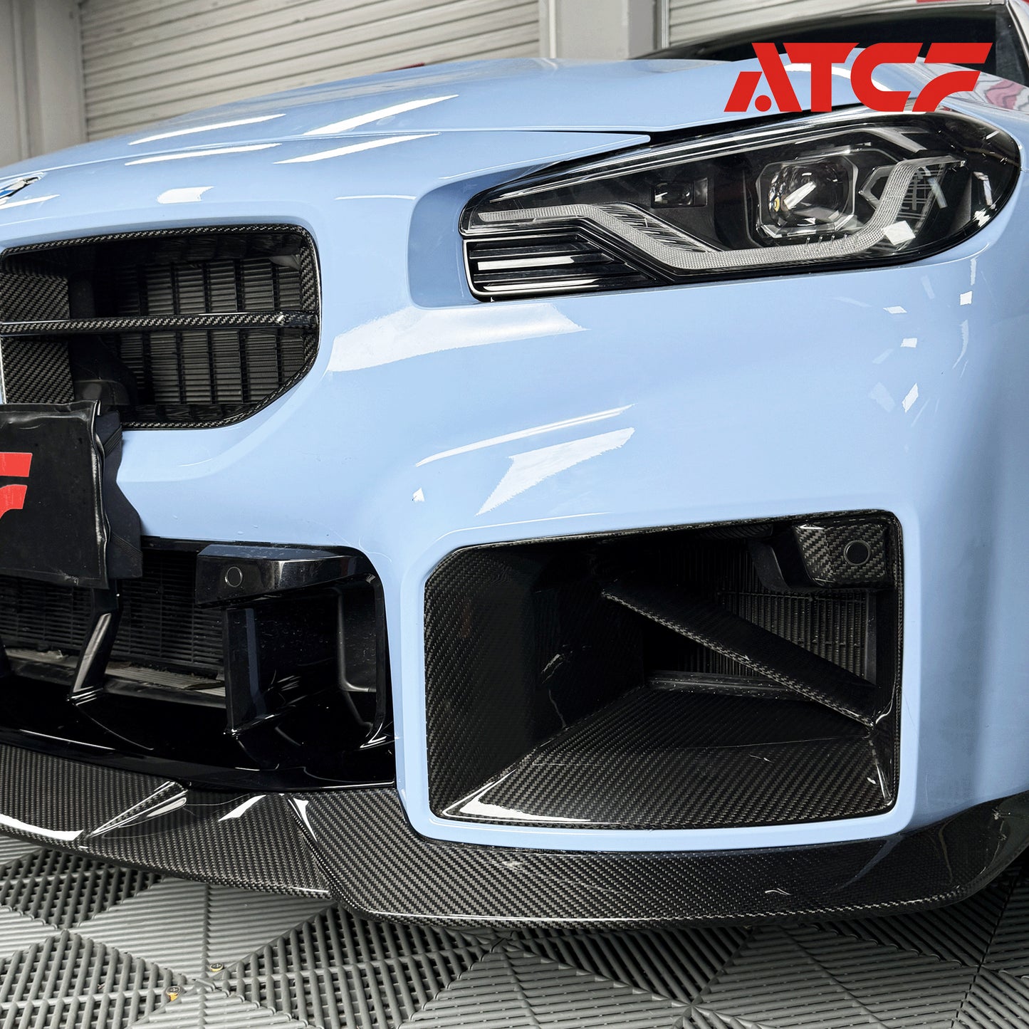 Prese d'aria anteriori in fibra di carbonio per BMW G87 M2 MP