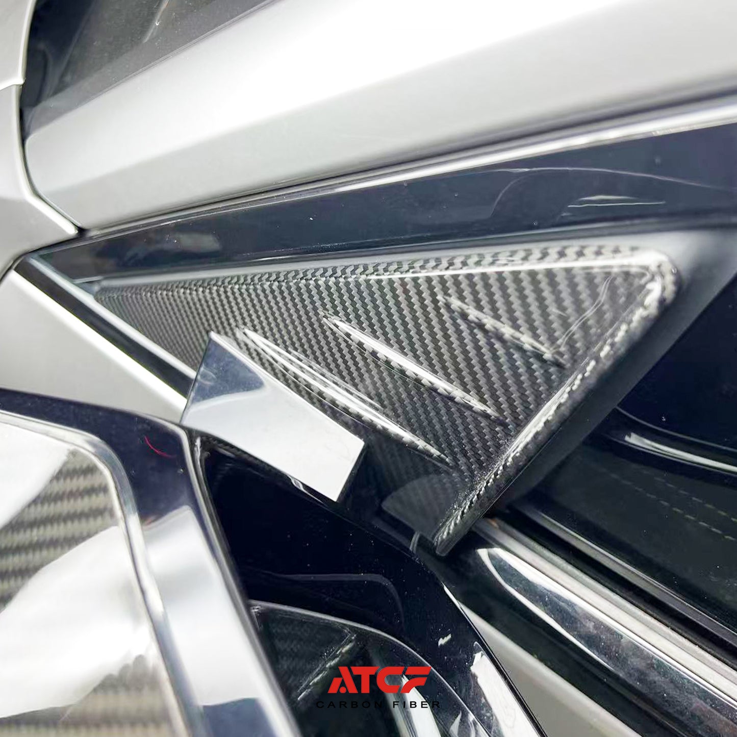 BMW G80G81G82G87 G22G42 Carbon Fiber Window Triangle Mirror Side trim