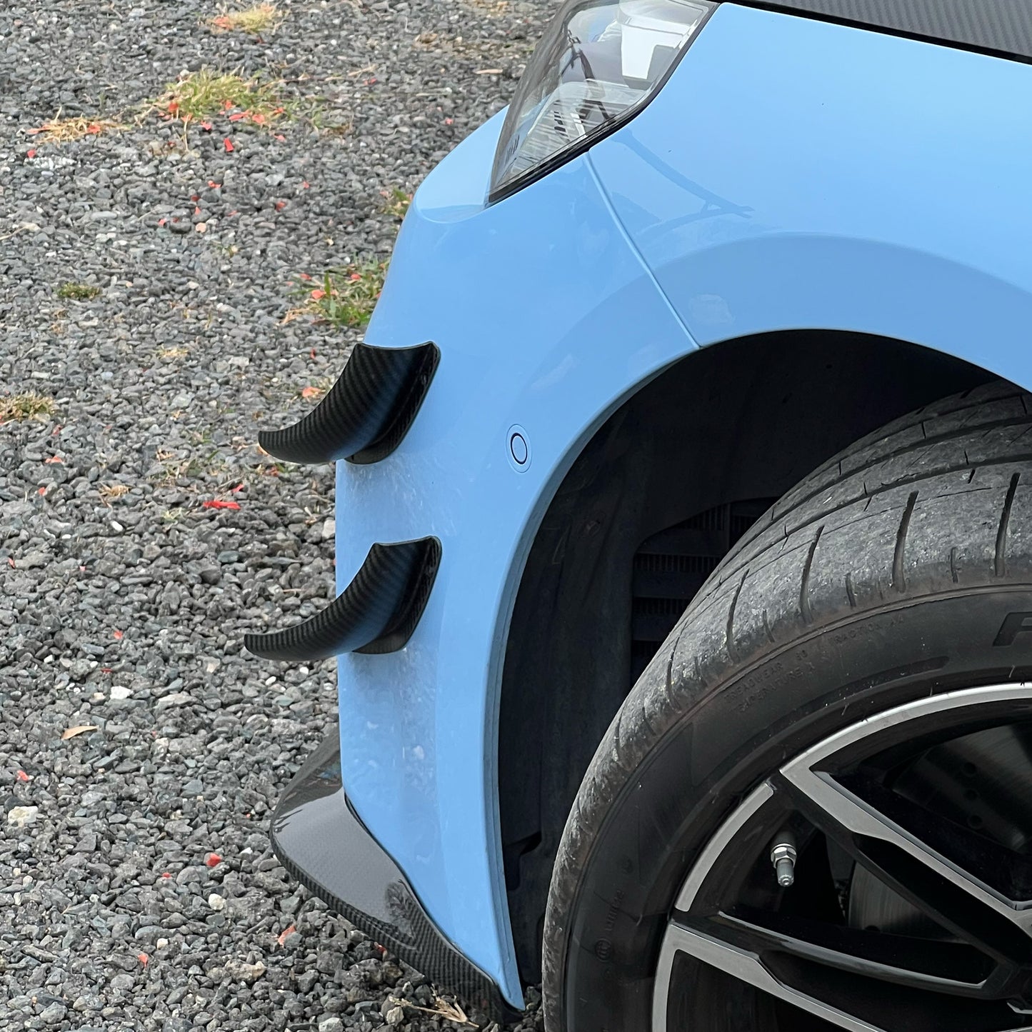 Canard anteriori in fibra di carbonio BMW G87 M2