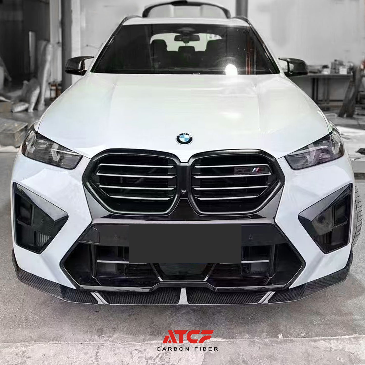 BMW X5M F95 LCI 2024 Carbon Fiber Front Lip