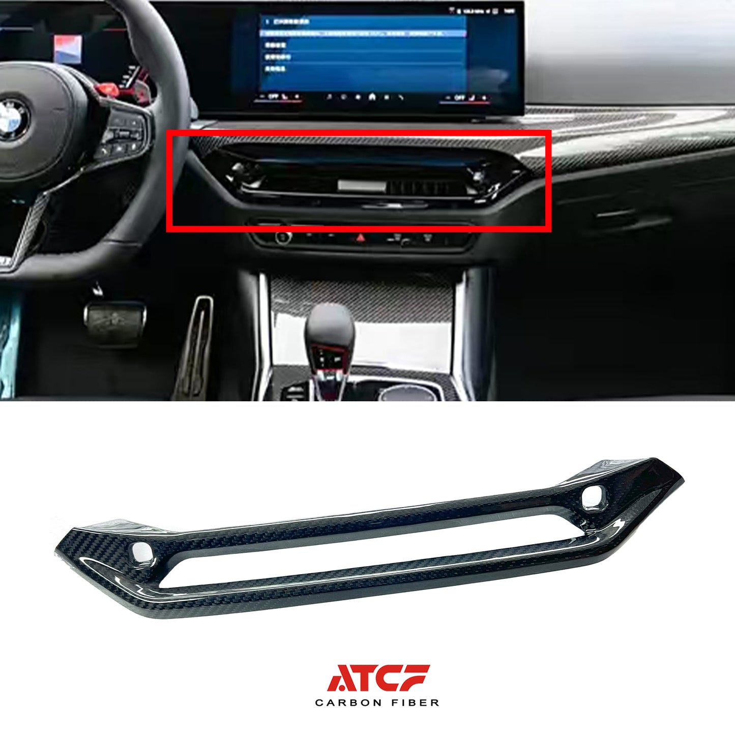 BMW 2025 M2 M3 M4 Copertura anteriore del climatizzatore ID8.5