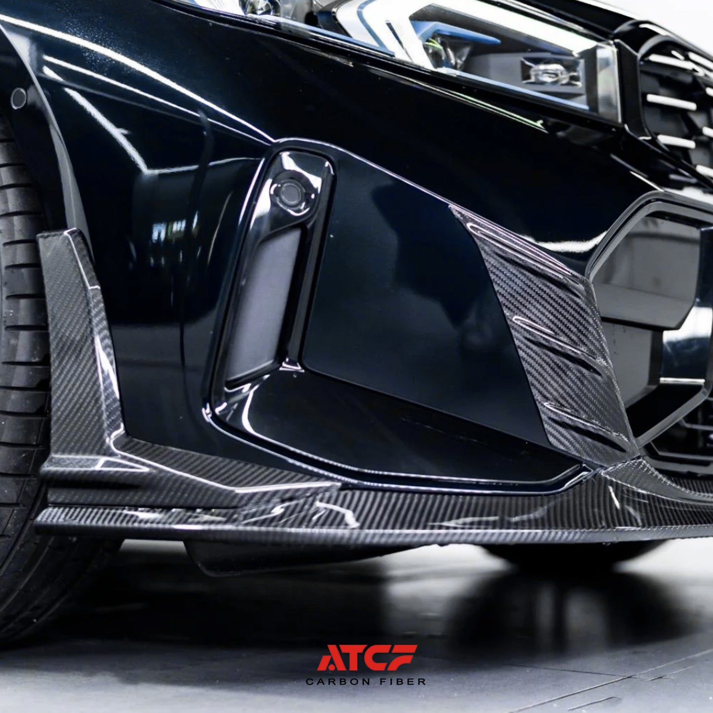 BMW G20 G21 LCI Labbro anteriore V1 in fibra di carbonio