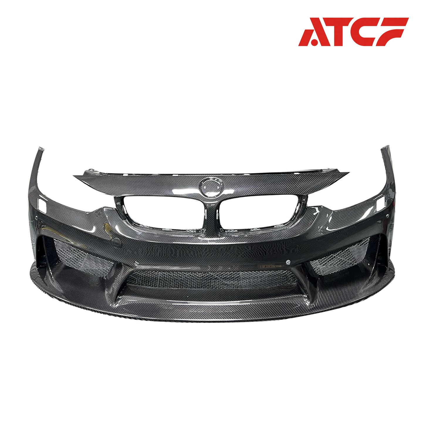 Paraurti anteriore 3D in fibra di carbonio per BMW F80 F82 F83