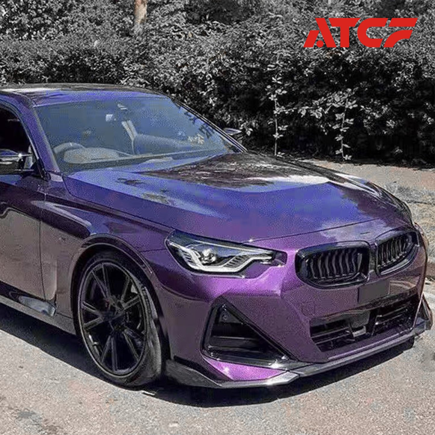 Labbro anteriore in fibra di carbonio per BMW G42