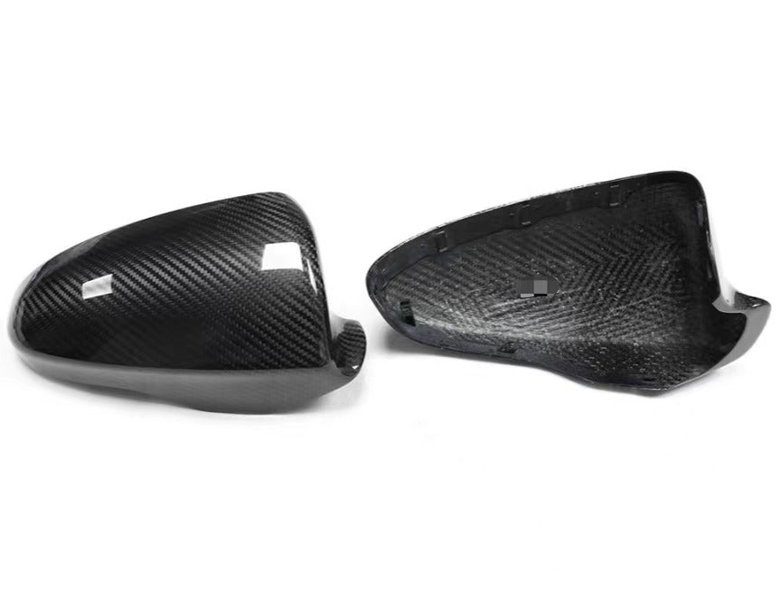 Calotte degli specchietti retrovisori in fibra di carbonio a secco per BMW X5