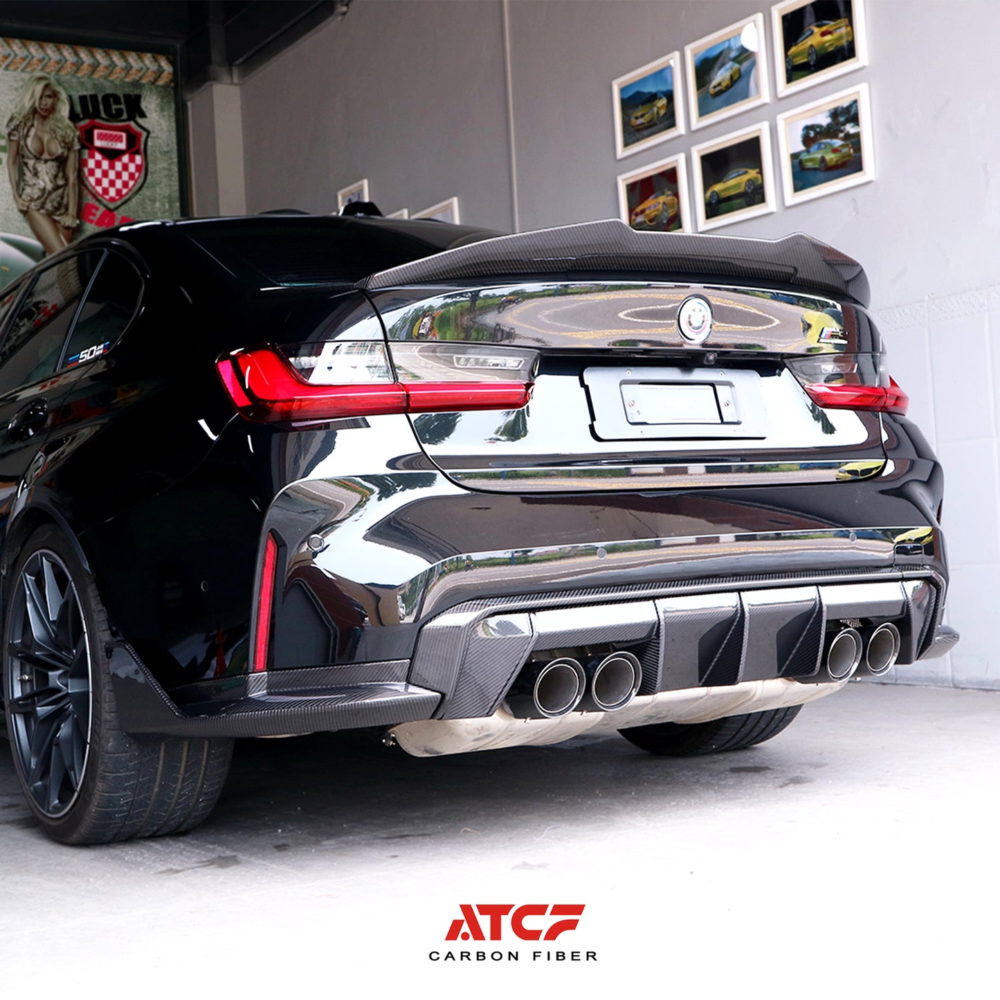 Set diffusore MP in fibra di carbonio per BMW G80/G82