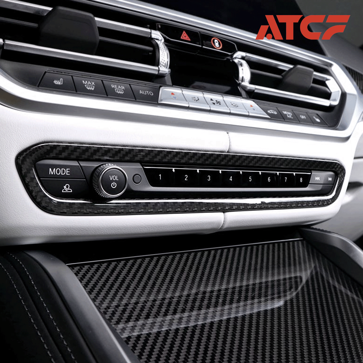 Rivestimento cruscotto in fibra di carbonio per BMW G80/G81/G82/G83