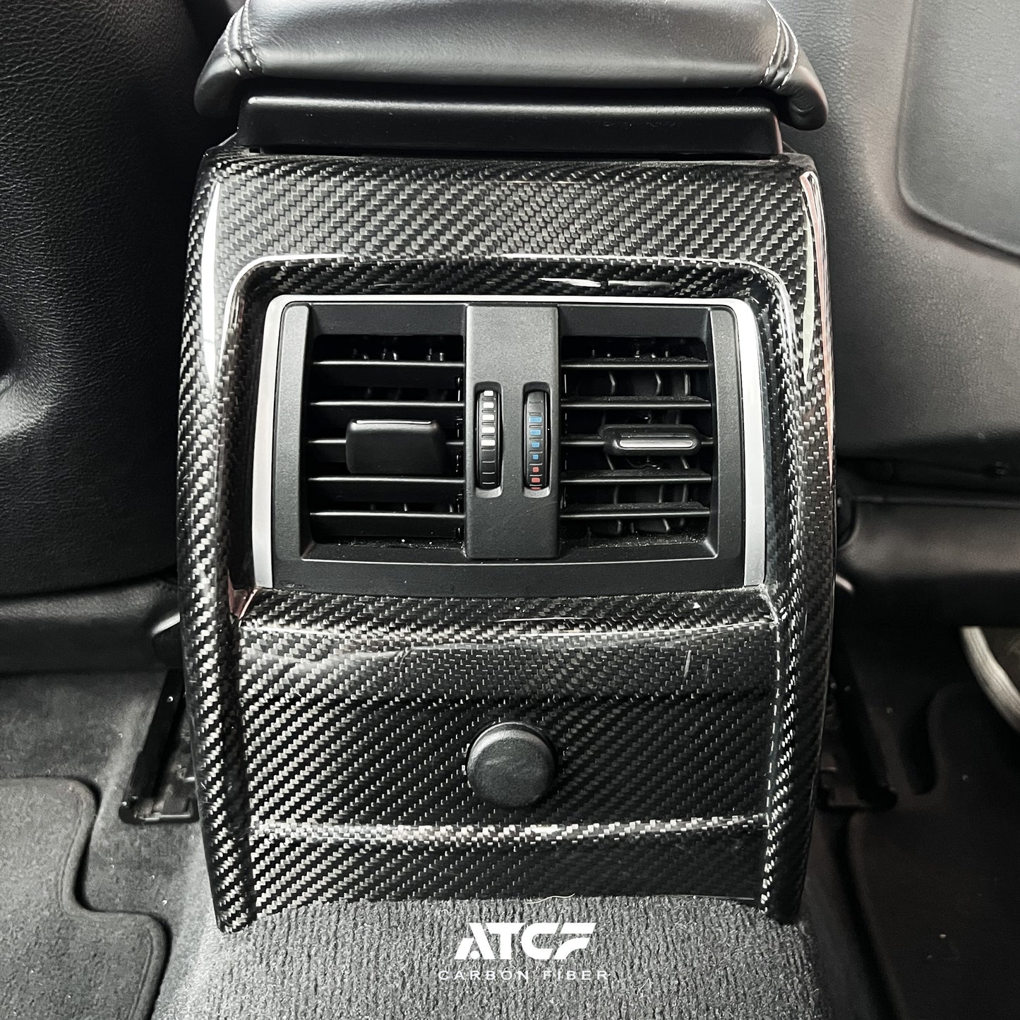Copertura del climatizzatore posteriore in fibra di carbonio per BMW F80/F82/F83