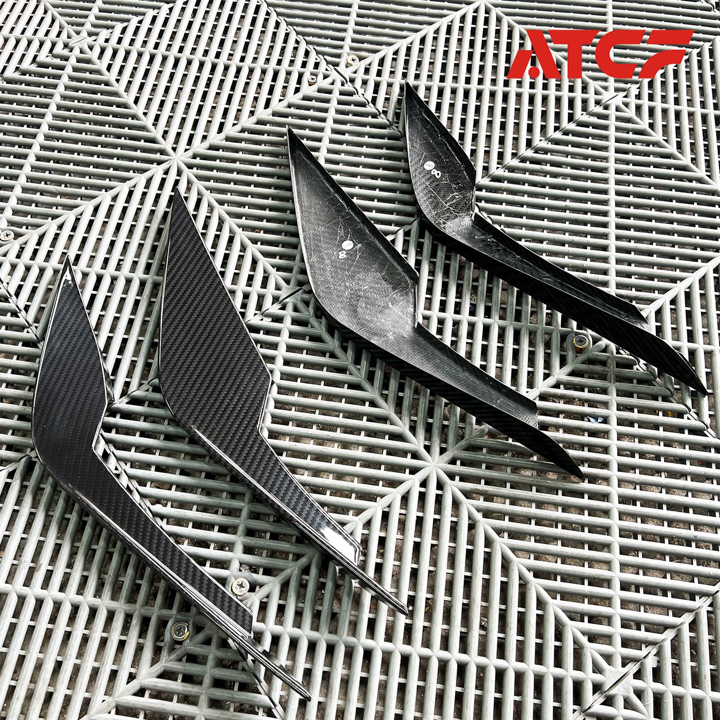 Canard anteriori in fibra di carbonio BMW G80/G81/G82/G83