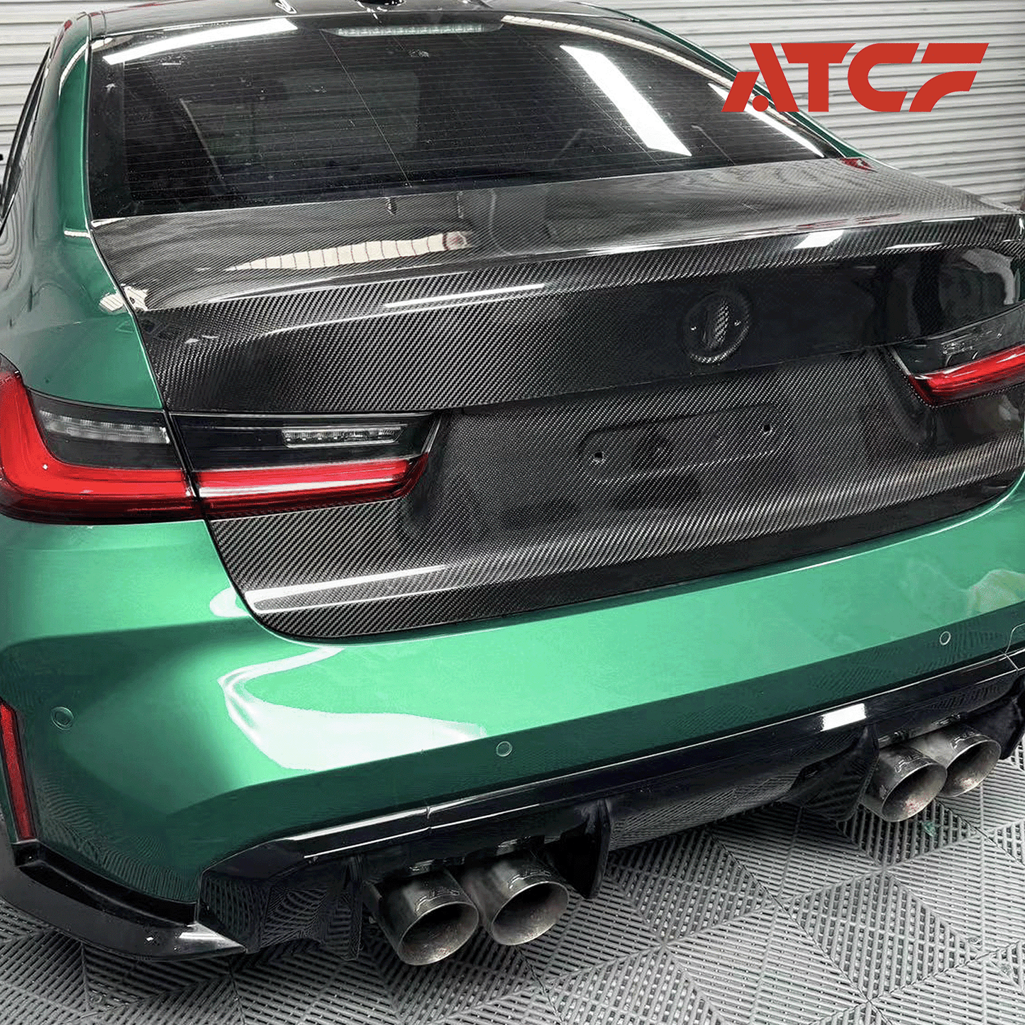 Baule OEM in fibra di carbonio per BMW G80/G20