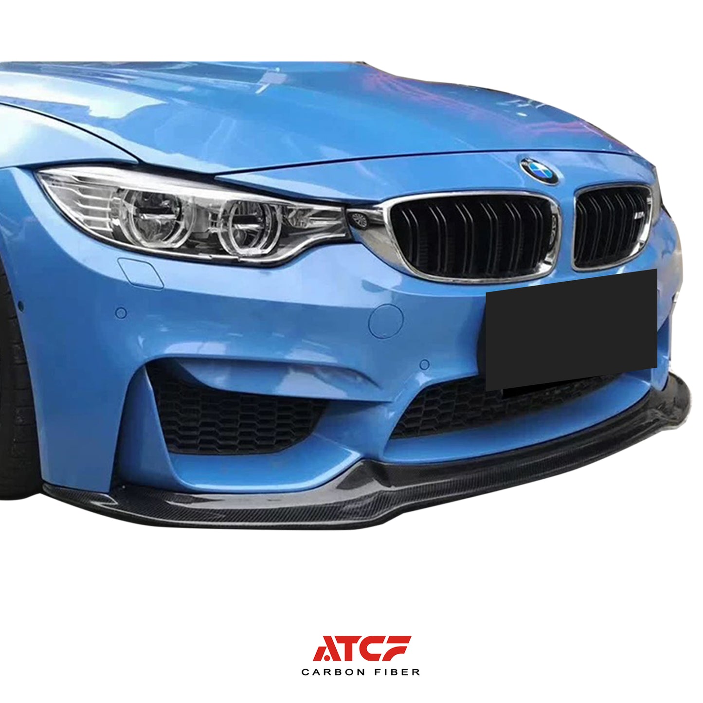 Labbro anteriore Vorsteiner in fibra di carbonio per BMW F80 F82 F83