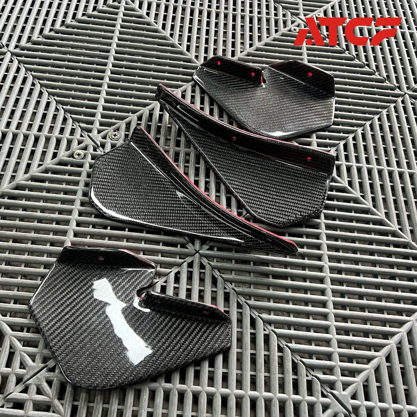 Canard BMW F80 F82 F83 GT4 in fibra di carbonio