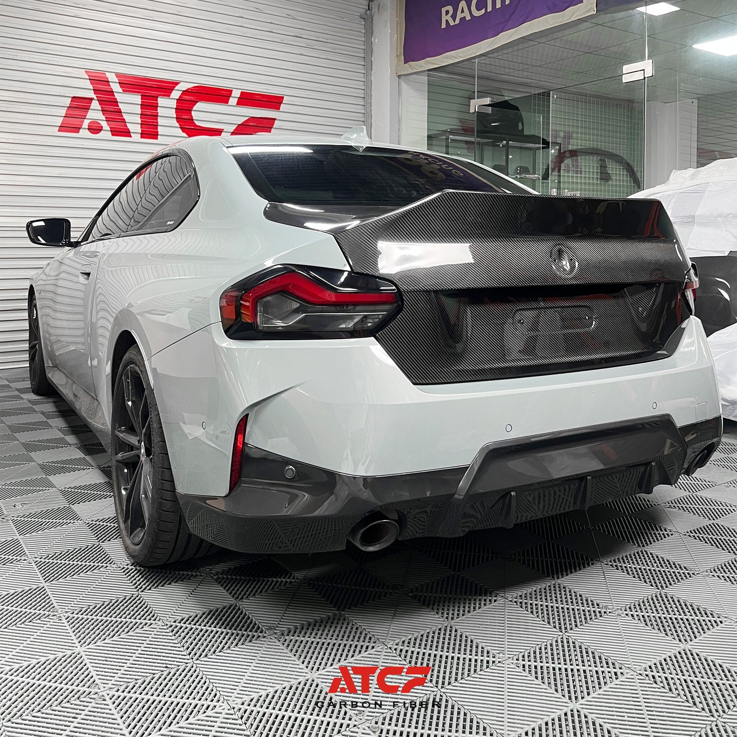 BMW G42 M240i Baule in fibra di carbonio a secco CSL