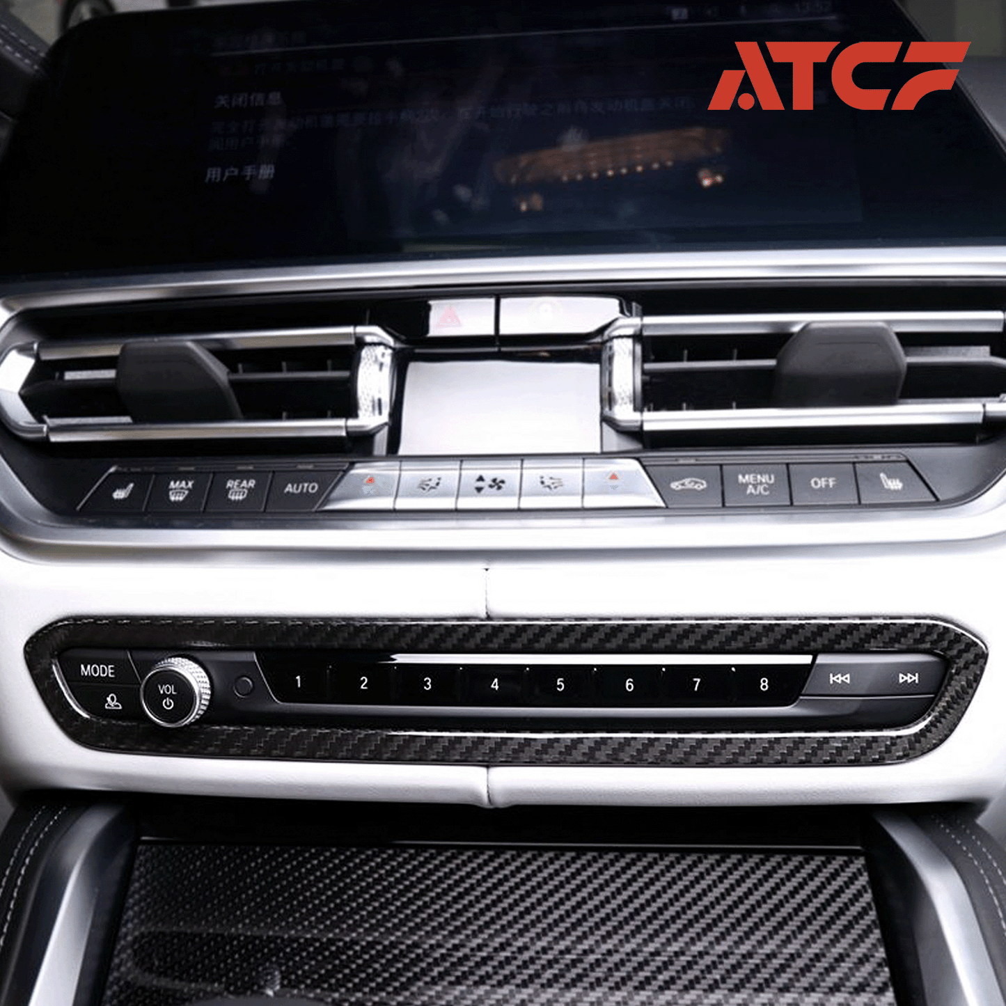 Rivestimento cruscotto in fibra di carbonio per BMW G80/G81/G82/G83
