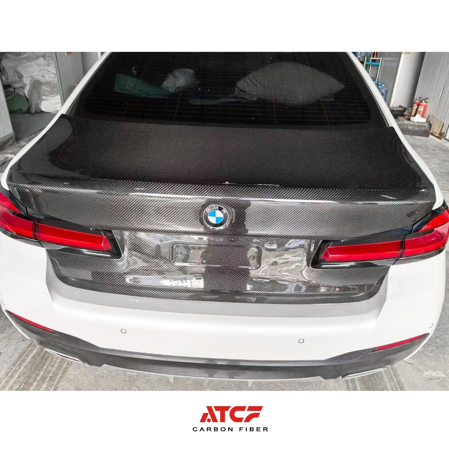 Baule OEM in fibra di carbonio per BMW F90/G30