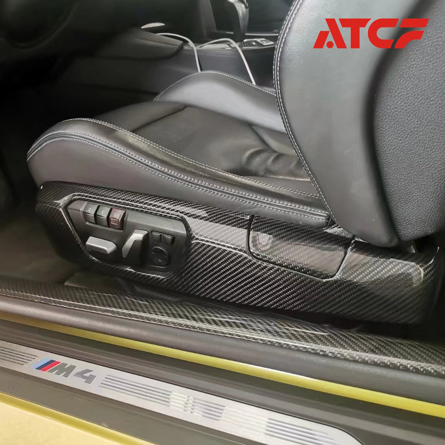 Battitacco in fibra di carbonio per BMW F32 F33 F82 F83