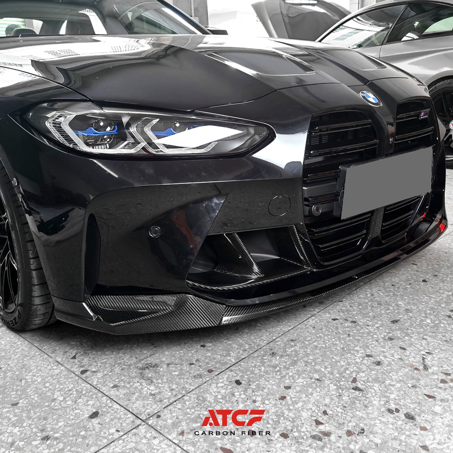 Spoiler anteriore MP in fibra di carbonio per BMW G80/G81/G82/G83