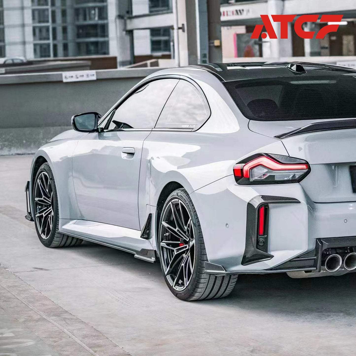 Minigonne laterali in fibra di carbonio per BMW G87 M2