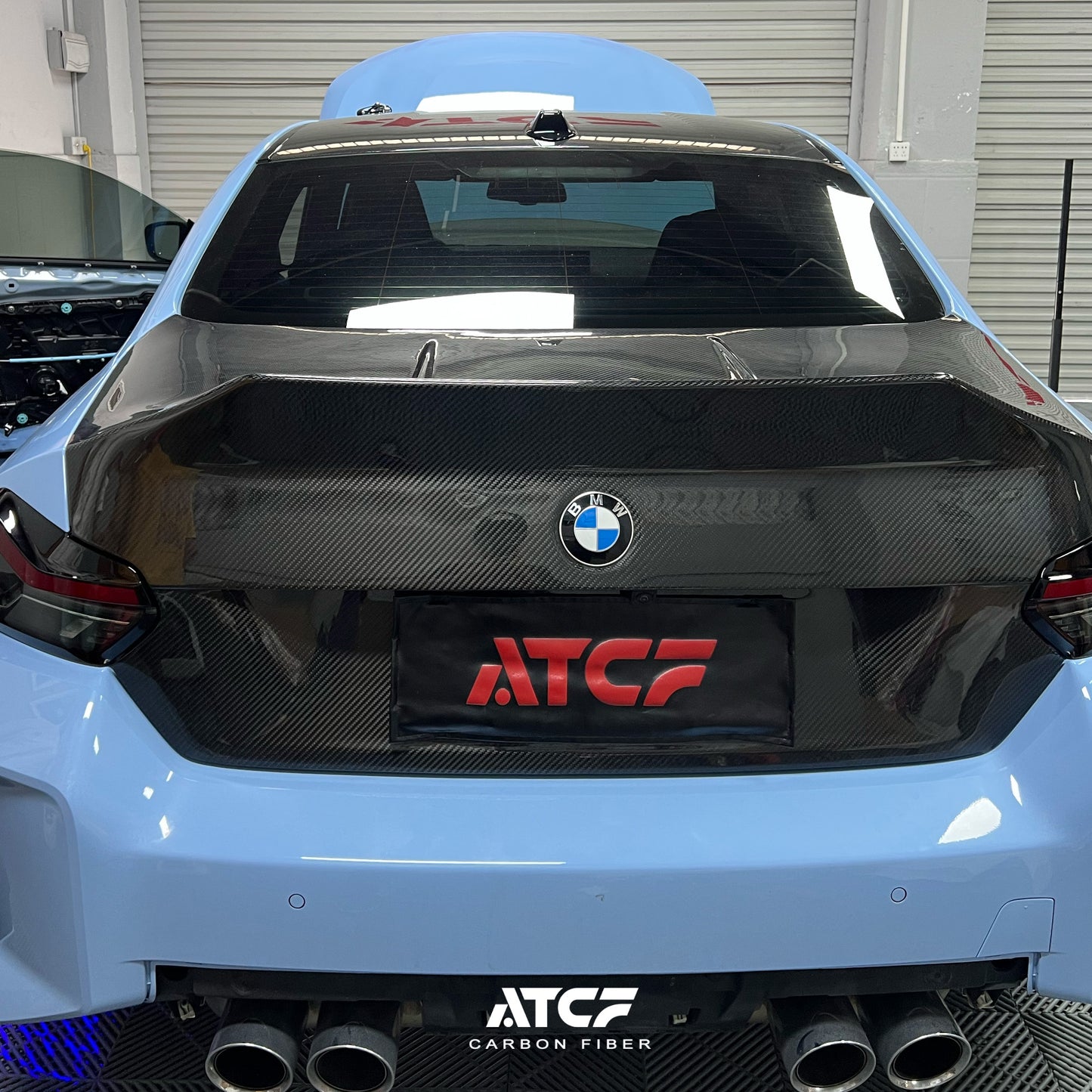 BMW G87 M2 Baule CSL in fibra di carbonio